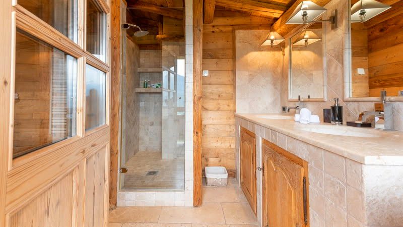 À propos 7 Salle de bain chalet victoria