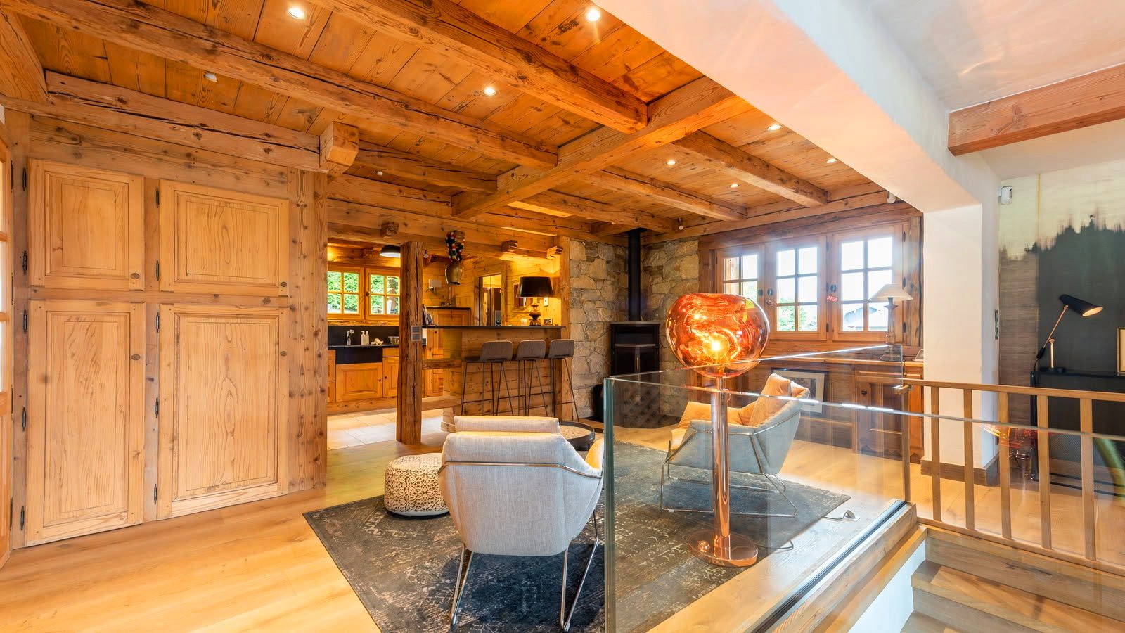 Salon location chalet victoria